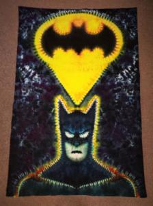 tie dye Batman "i won't kill you but i don't have to save you"